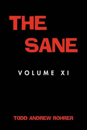 Cover image for THE Sane: Volume XI