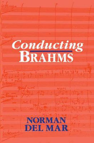 Cover image for Conducting Brahms