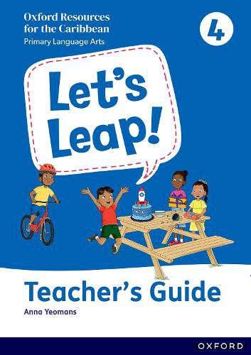 Cover image for Let's Leap! Caribbean Primary Language Arts: Teacher Guide Level 4