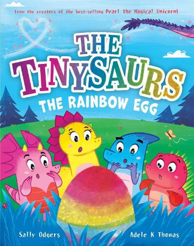 Cover image for The Rainbow Egg (Tinysaurs #2)