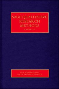 Cover image for Sage Qualitative Research Methods