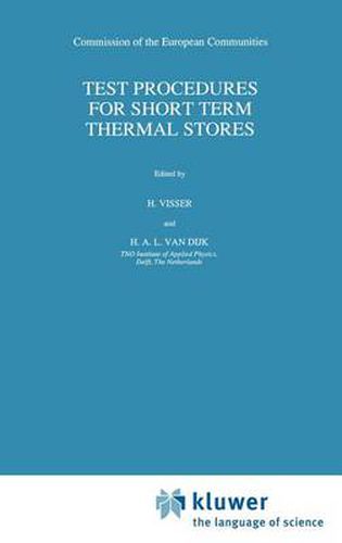 Cover image for Test Procedures for Short Term Thermal Stores