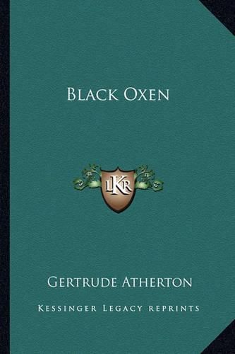 Cover image for Black Oxen