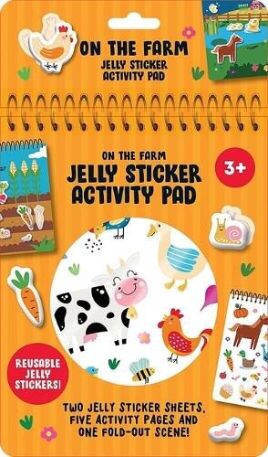 Cover image for On the Farm Jelly Sticker Activity Pad