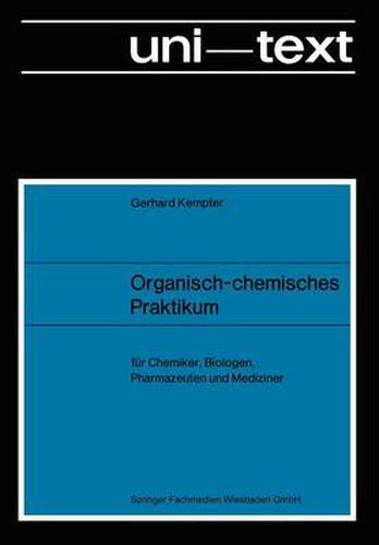 Cover image for Organisch-Chemisches Praktikum