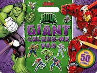 Cover image for Marvel Avengers Hulk: Giant Colour Me Pad