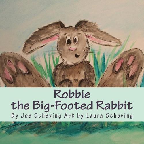 Cover image for Robbie the Big-Footed Rabbit