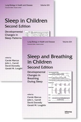 Cover image for Sleep in Children and Sleep and Breathing in Children, Second Edition: Two Volume Set