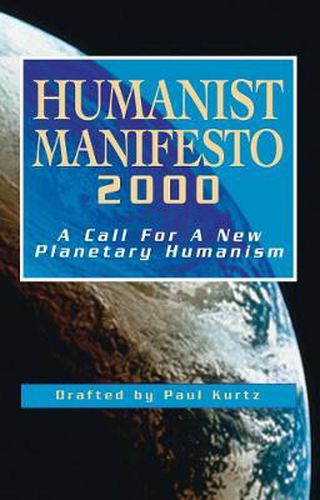 Cover image for Humanist Manifesto 2000: A Call for a New Planetary Humanism