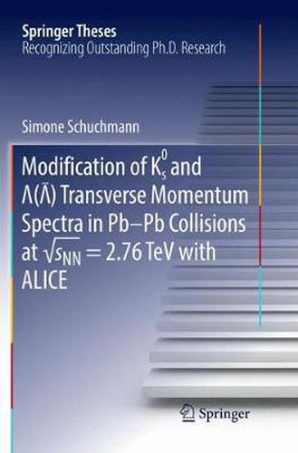 Cover image for Modification of K0s and Lambda(AntiLambda) Transverse Momentum Spectra in Pb-Pb Collisions at  sNN = 2.76 TeV with ALICE