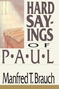 Cover image for Hard Sayings of Paul