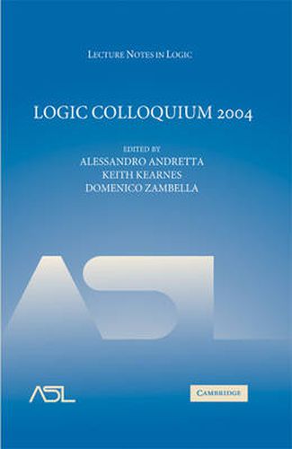 Cover image for Logic Colloquium 2004