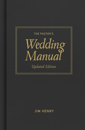 Cover image for Pastor's Wedding Manual, Updated Edition