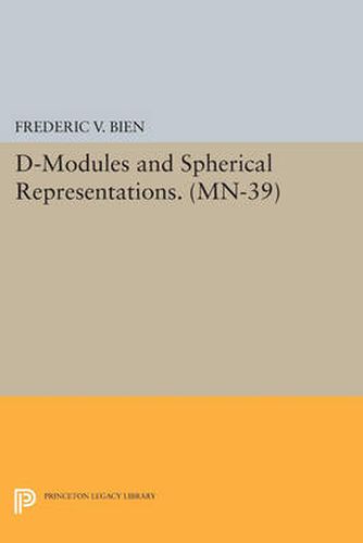 Cover image for D-Modules and Spherical Representations. (MN-39)