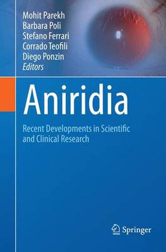 Cover image for Aniridia: Recent Developments in Scientific and Clinical Research