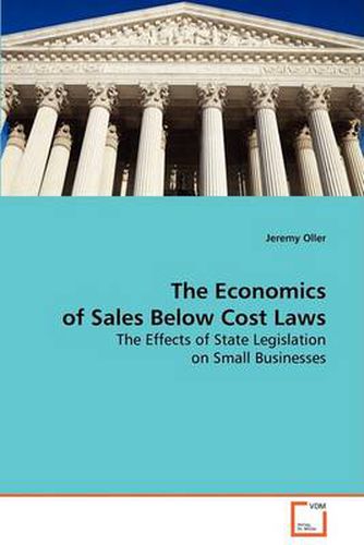 Cover image for The Economics of Sales Below Cost Laws