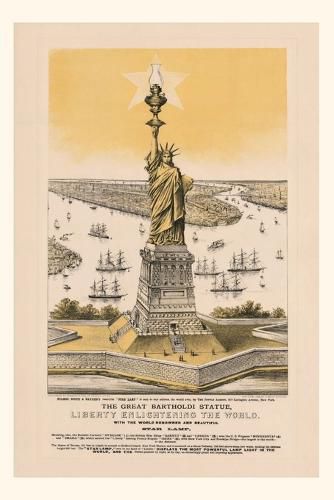 Cover image for Vintage Journal Liberty Enlightening the World, New York Harbor