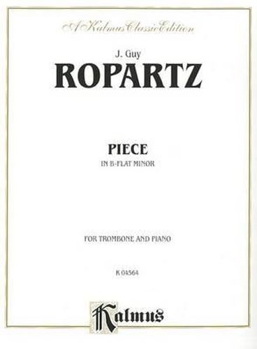 Cover image for Piece in B-Flat Minor