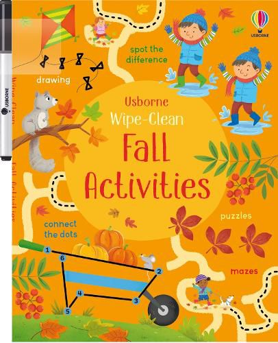 Cover image for Wipe-Clean Fall Activities