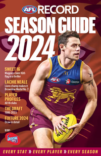 Cover image for AFL Record Season Guide 2024