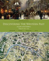 Cover image for Discovering the Western Past: A Look at the Evidence, Volume II: Since 1500