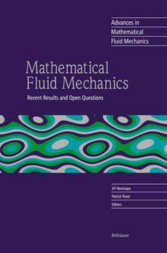 Cover image for Mathematical Fluid Mechanics: Recent Results and Open Questions