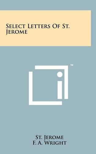 Select Letters of St. Jerome