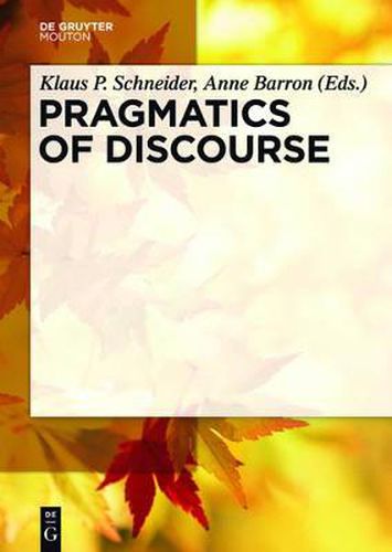 Cover image for Pragmatics of Discourse