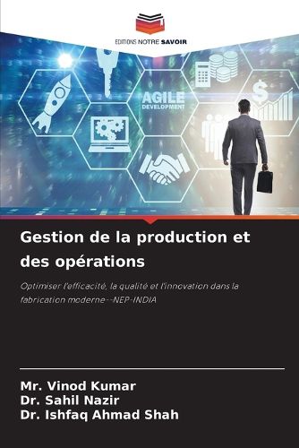 Cover image for Gestion de la production et des operations