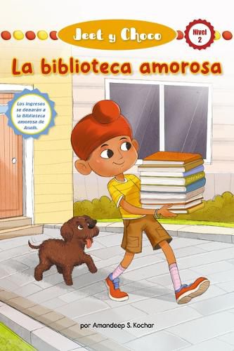 Cover image for Jeet Y Choco: La Biblioteca Amorosa (Jeet and Fudge: The Loving Library) (Library Edition)