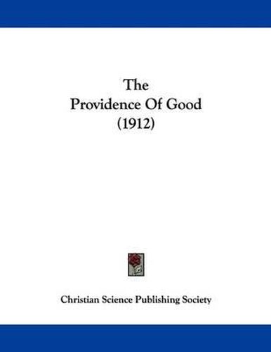 Cover image for The Providence of Good (1912)