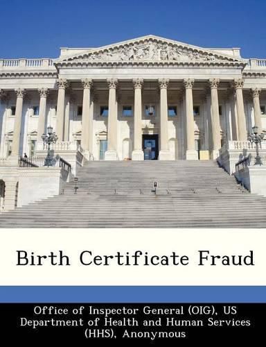 Cover image for Birth Certificate Fraud