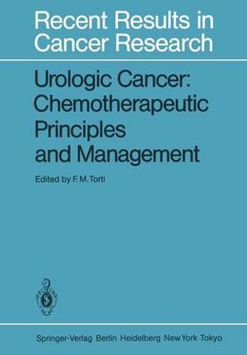 Cover image for Urologic Cancer: Chemotherapeutic Principles and Management: Chemotherapeutic Principles and Management