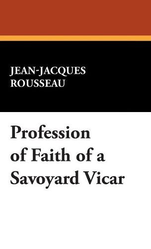 Profession of Faith of a Savoyard Vicar