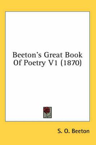 Cover image for Beeton's Great Book of Poetry V1 (1870)