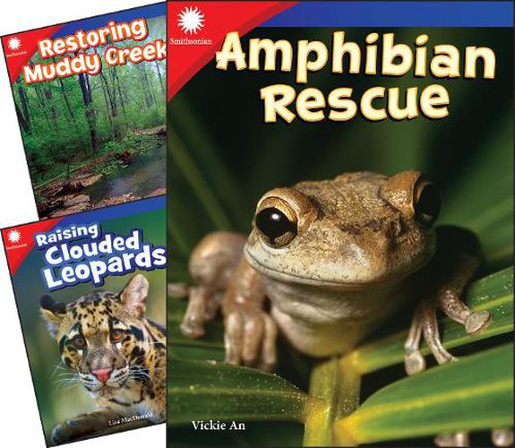 Cover image for Smithsonian Grade 3 Animals & Ecosystems 3-Book Set