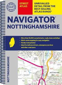 Cover image for Philip's Navigator Street Atlas Nottinghamshire