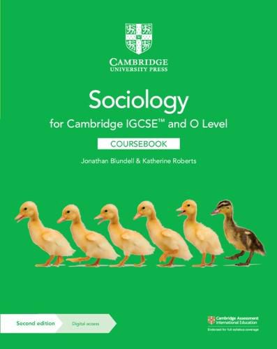 Cover image for Cambridge IGCSE (TM) and O Level Sociology Coursebook with Digital Access (2 Years)