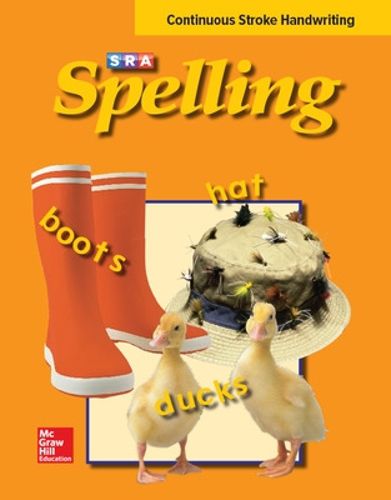 SRA Spelling, Student Edition - Continuous Stroke (softcover), Grade 2