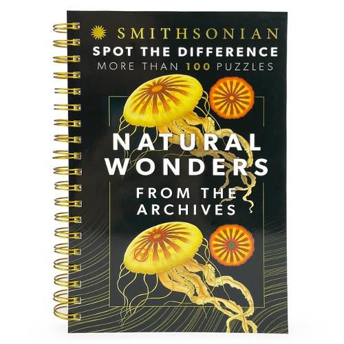 Cover image for Smithsonian Spot the Difference Natural Wonders from the Archives