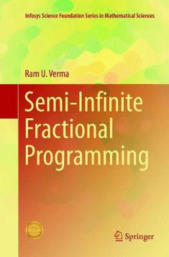 Cover image for Semi-Infinite Fractional Programming