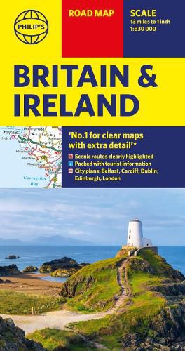 Cover image for Philip's Britain and Ireland Road Map