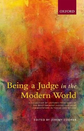 Cover image for Being a Judge in the Modern World