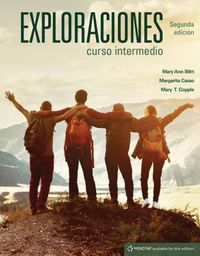 Cover image for Exploraciones curso intermedio