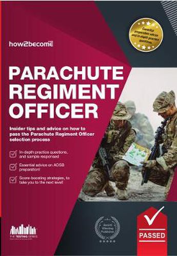 Cover image for Parachute Regiment Officer: How to Become a Parachute Regiment Officer