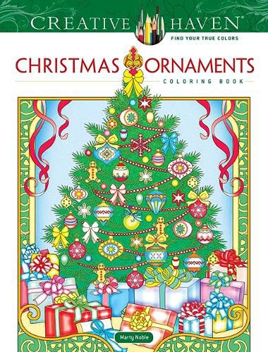 Cover image for Creative Haven Christmas Ornaments Coloring Book