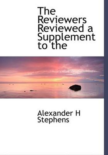 Cover image for The Reviewers Reviewed a Supplement to the