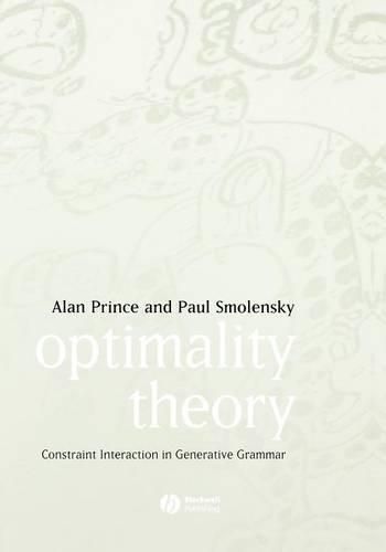 Cover image for Optimality Theory: Constraint Interaction in Generative Grammar