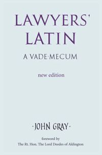 Cover image for Lawyers' Latin: A Vade-Mecum