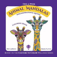 Cover image for One-A-Week Animal Mandalas